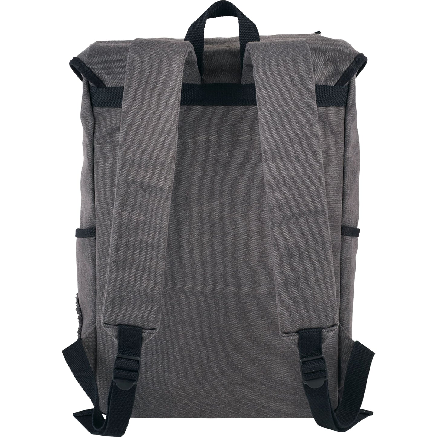 Rear View of Gray Field & Co. Hudson 15" Computer Backpack