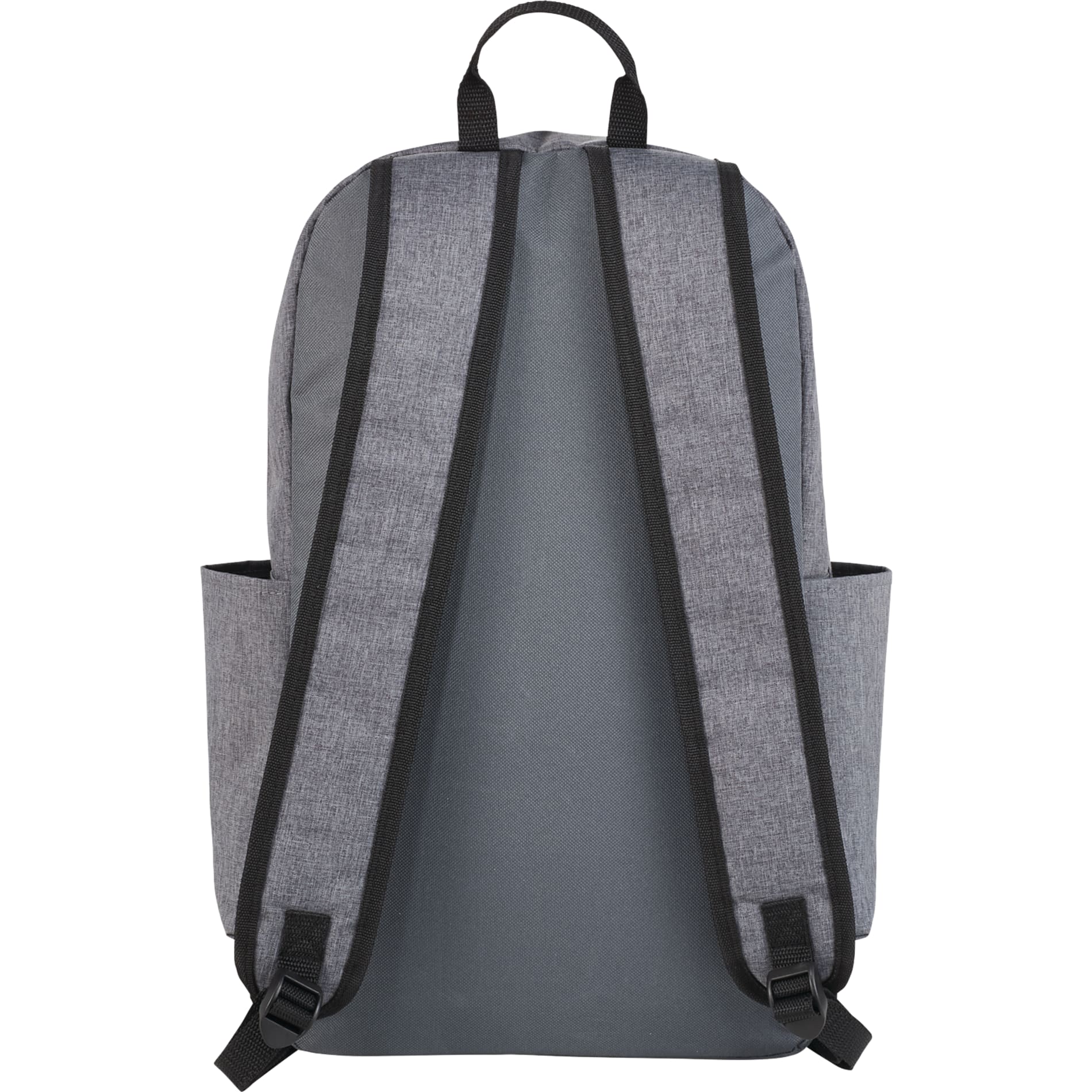 Rear View of Gray Grayson 15" Computer Backpack