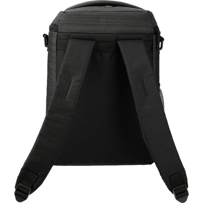 Rear View of Gray NBN Whitby 24 Can Backpack Cooler