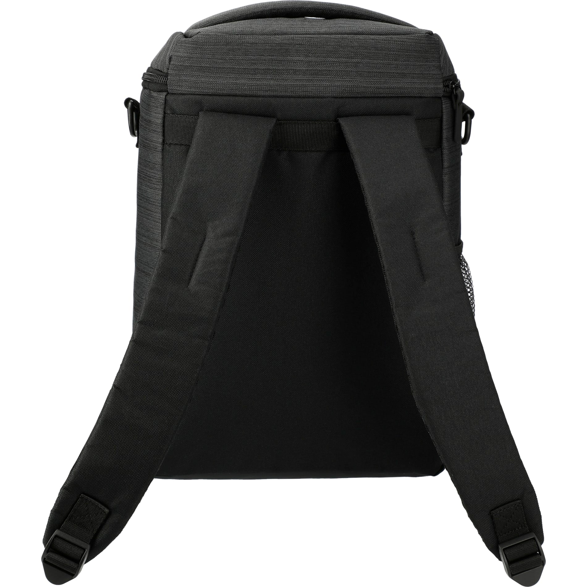 Rear View of Gray NBN Whitby 24 Can Backpack Cooler