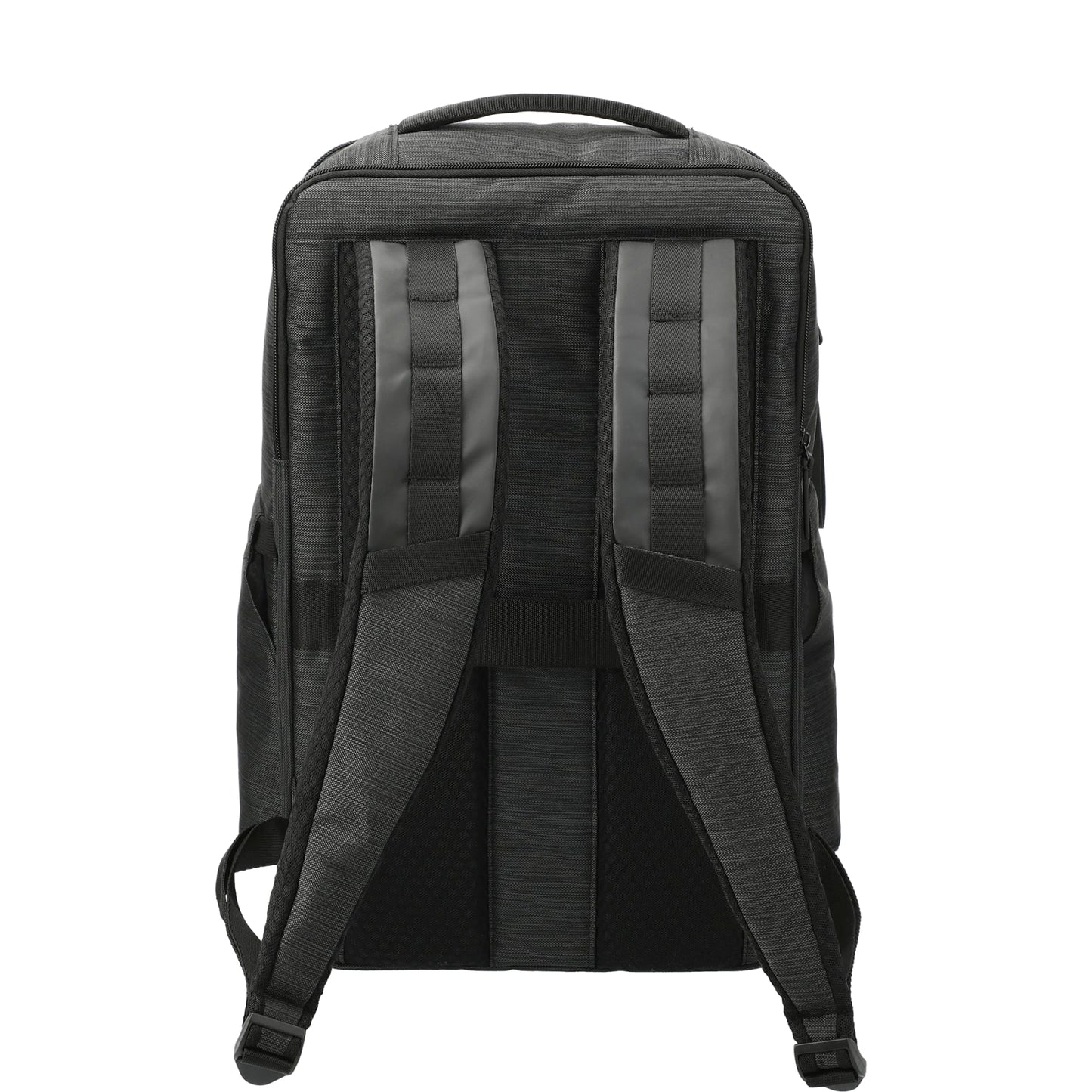 Rear View of Gray NBN Work Anywhere 15" Computer Backpack