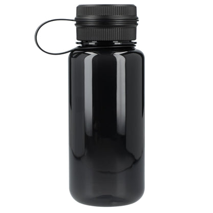 Rear View of Gray Quest Tritan™ Renew Sports Bottle 30oz plain