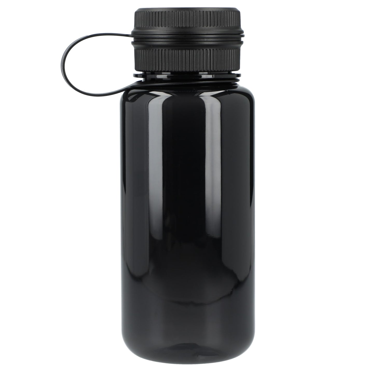 Rear View of Gray Quest Tritan™ Renew Sports Bottle 30oz plain