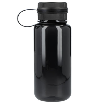 Rear View of Gray Quest Tritan™ Renew Sports Bottle 30oz plain