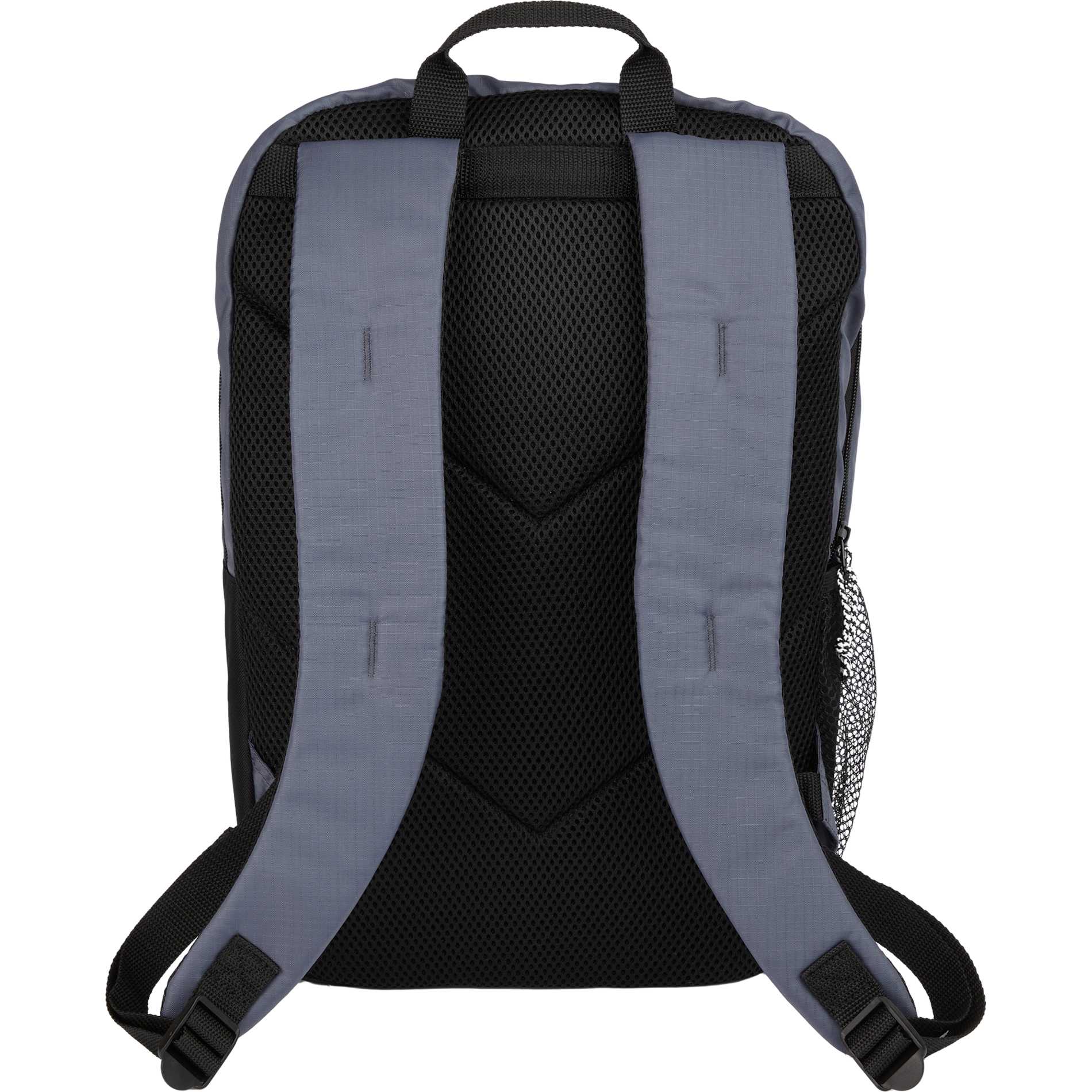 Rear View of Gray Rocky Recycled 15" Computer Backpack