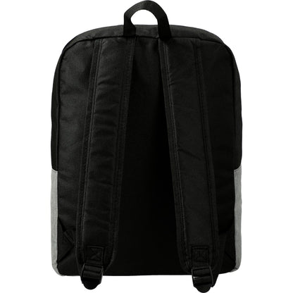 Rear View of Gray Stone Backpack