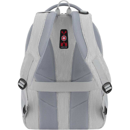 Rear View of Gray Swiss Gear Frost Peak Computer Backpack