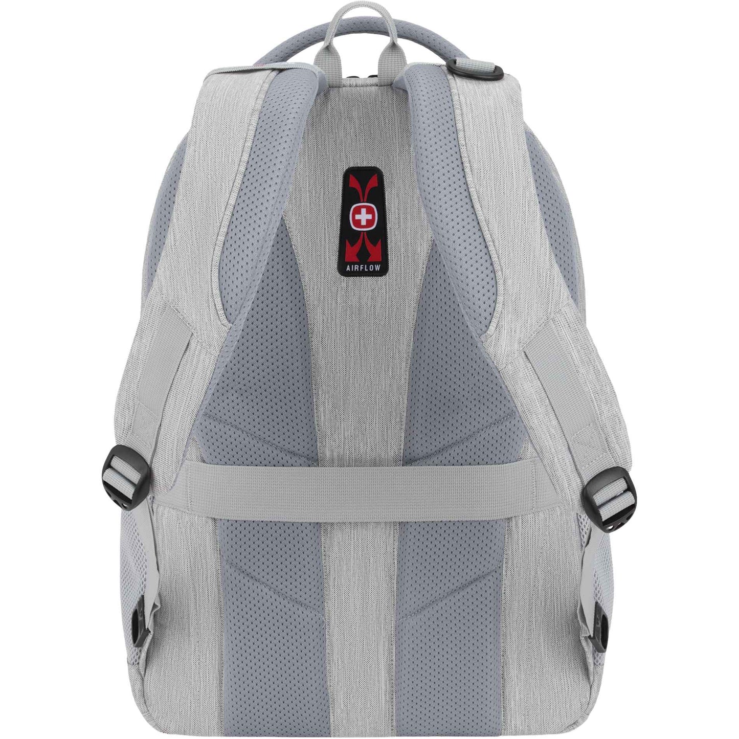 Rear View of Gray Swiss Gear Frost Peak Computer Backpack