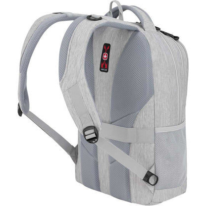 Rear View of Gray Swiss Gear Frost Peak Computer Backpack