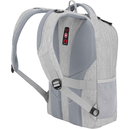 Rear View of Gray Swiss Gear Frost Peak Computer Backpack