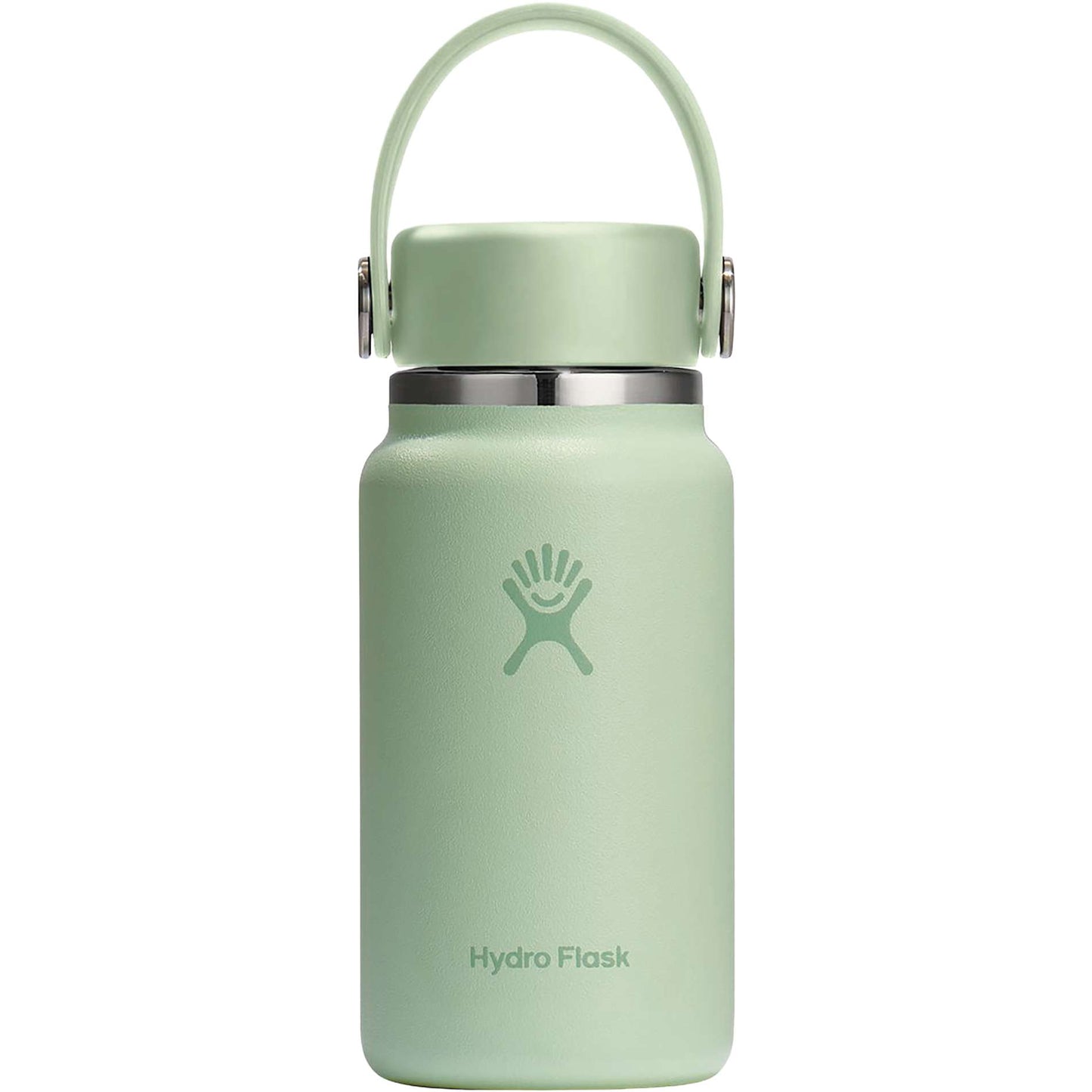Rear View of Green Hydro Flask® Micro Hydro Bottle 200ml