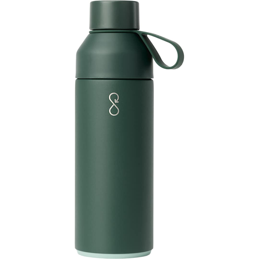 Rear View of Green Ocean Bottle Original 500ml