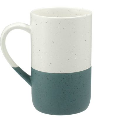 Rear View of Green Speckled Wayland Ceramic Mug 13oz