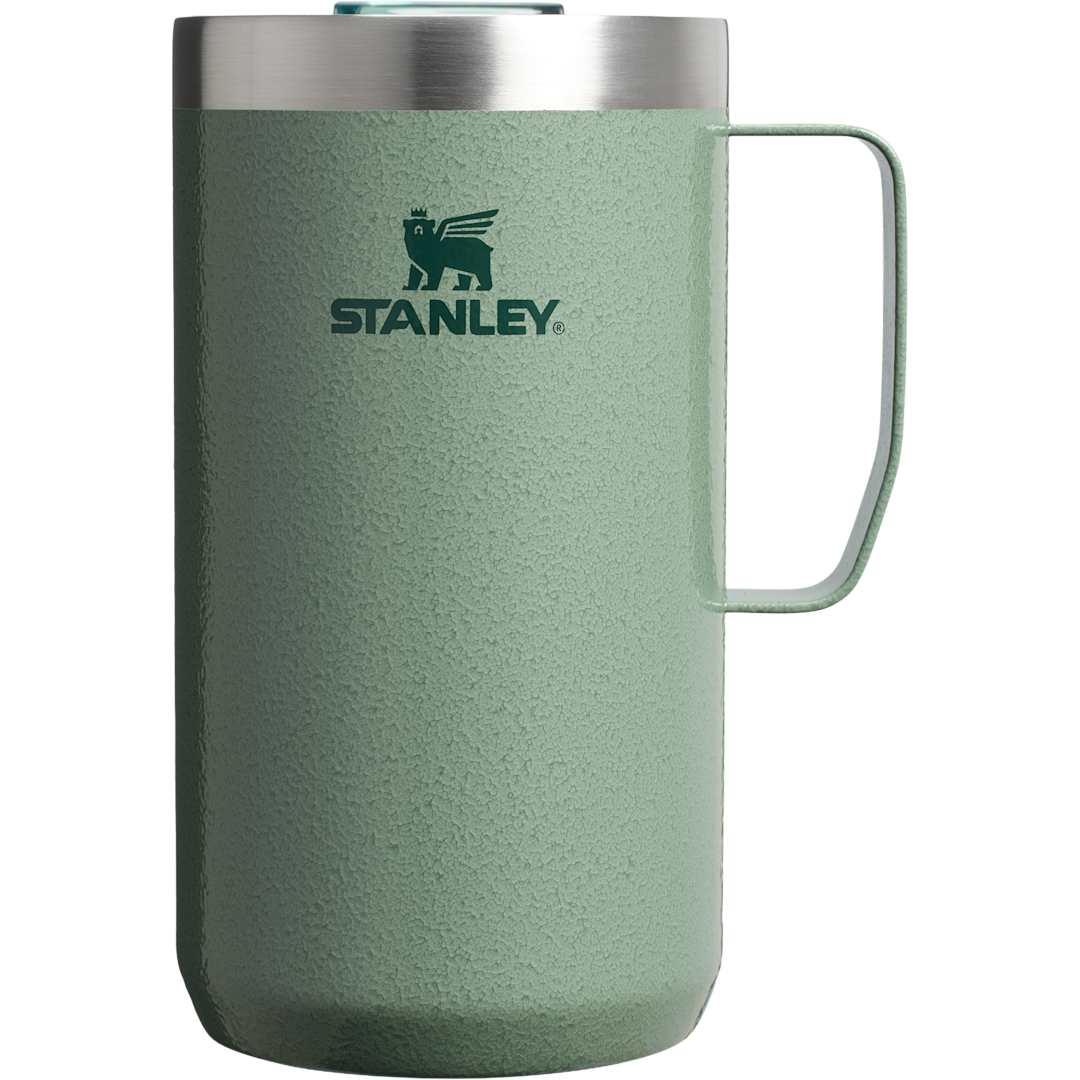 Rear View of Green Stanley Everyday Camp Mug 24oz