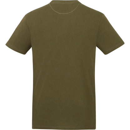 Rear View of Green tentree Organic Cotton Short Sleeve Tee - Men's plain