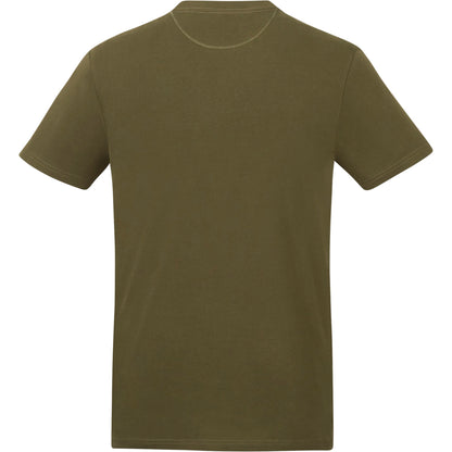 Rear View of Green tentree Organic Cotton Short Sleeve Tee - Men's plain