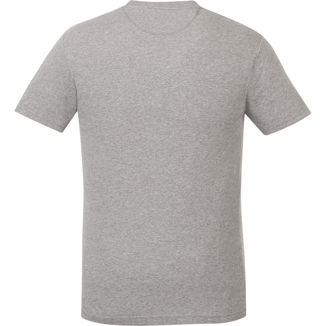 Rear View of Grey tentree Organic Cotton Short Sleeve Tee - Men's plain