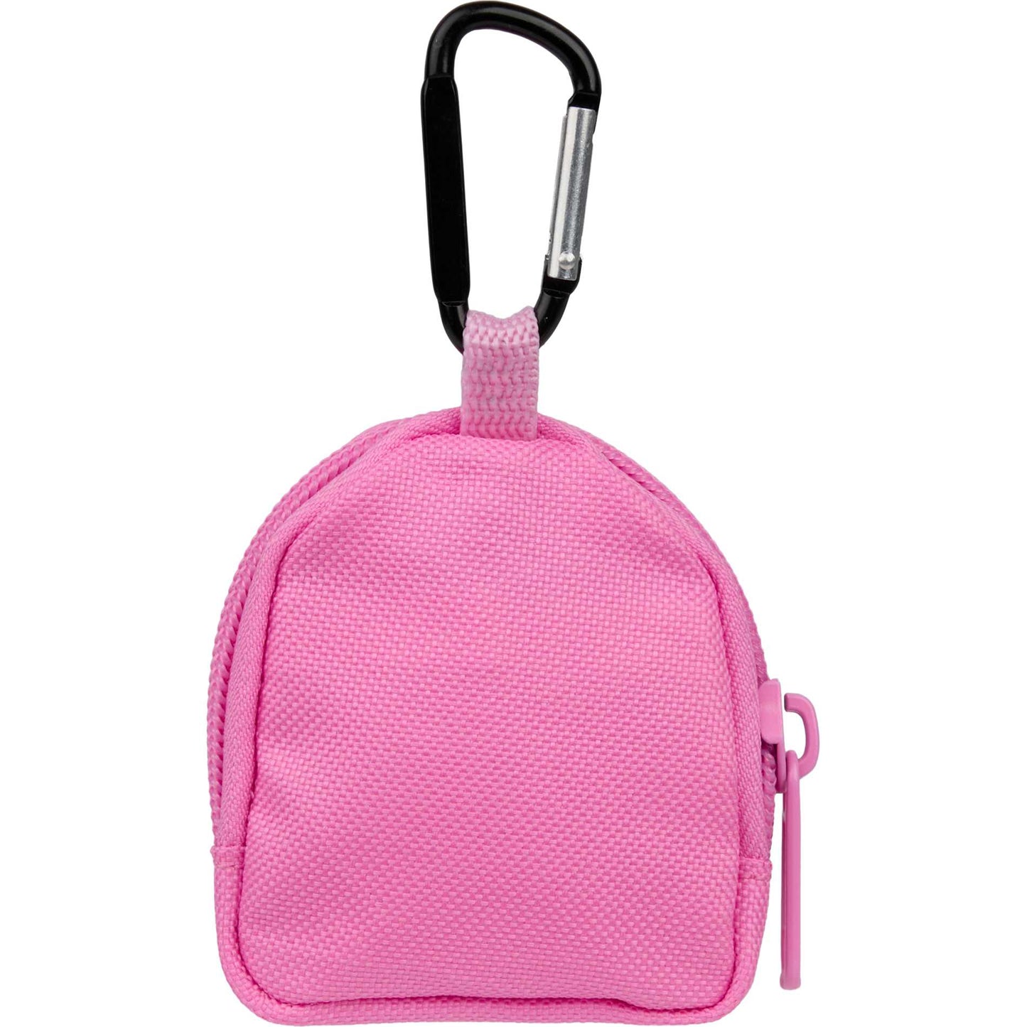 Rear View of Pink Mini Backpack Bag Charm
