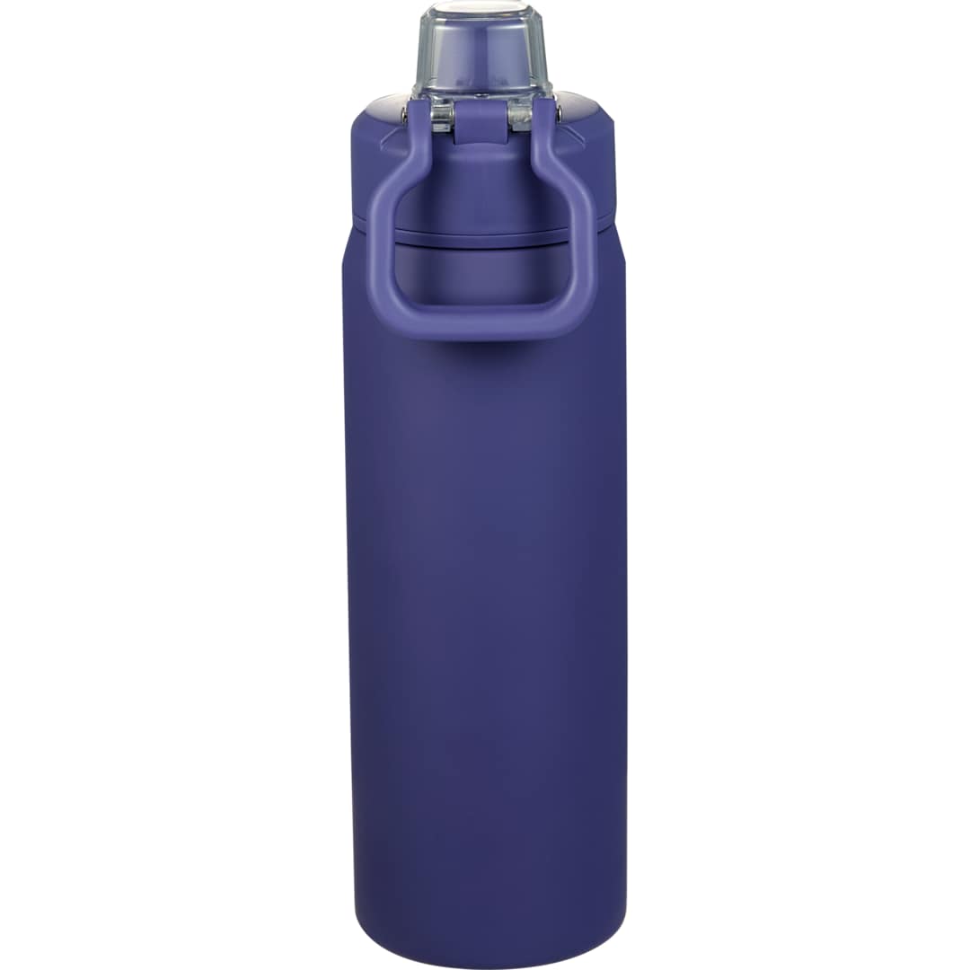 Rear View of Purple Canyon Recycled Stainless Steel Bottle 30oz plain