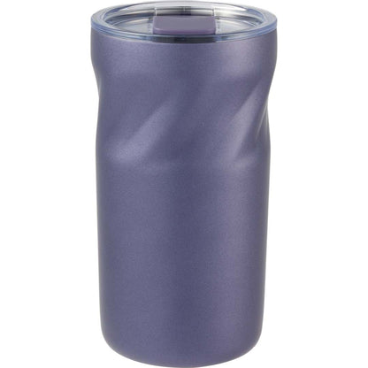 Rear View of Purple Thalia 16oz Vacuum Tumbler