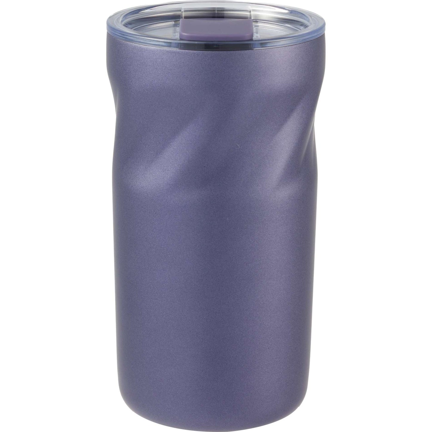 Rear View of Purple Thalia 16oz Vacuum Tumbler