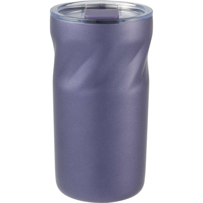 Rear View of Purple Thalia 16oz Vacuum Tumbler