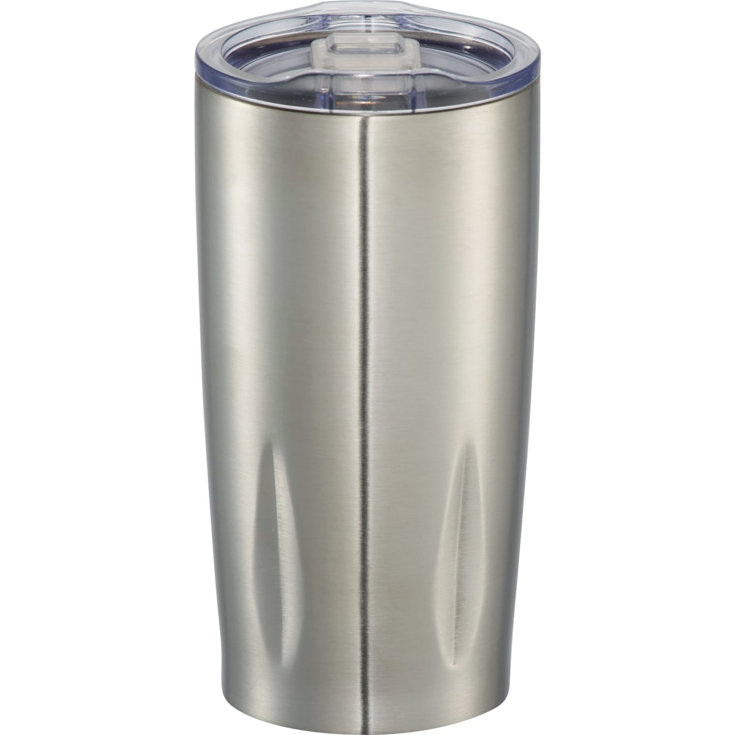 Rear View of Silver Adrian Vacuum Tumbler 20oz plain