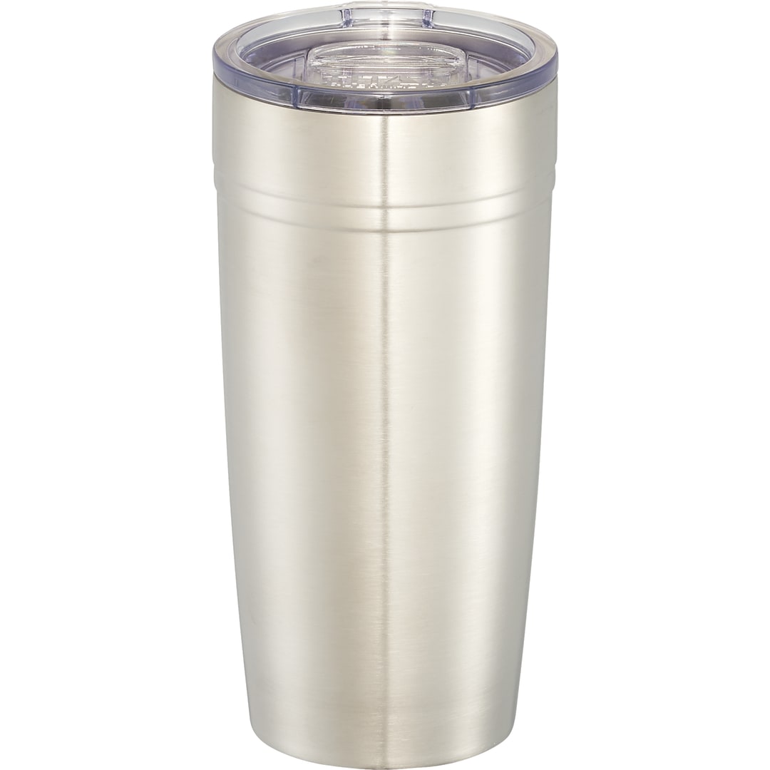 Rear View of Silver Arctic Zone® Titan Thermal HP® Copper Tumbler 20oz plain