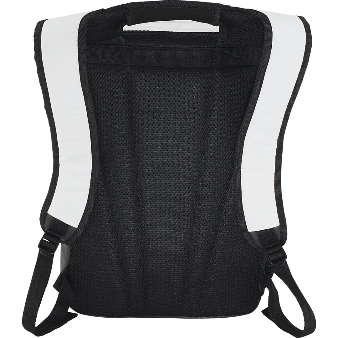 Rear View of White Arctic Zone® Titan Deep Freeze® Backpack Cooler