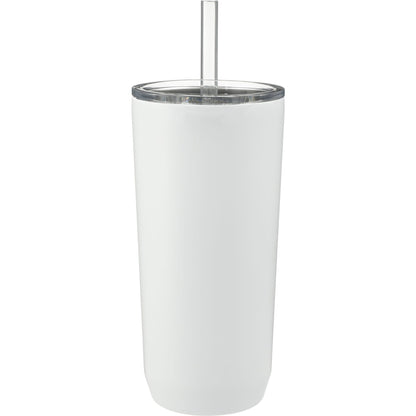 Rear View of White CamelBak Straw Tumbler 20oz