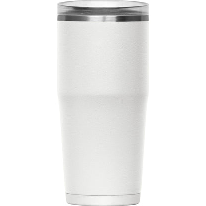 Rear View of White Camelbak Thrive Leakproof Tumbler 20oz plain