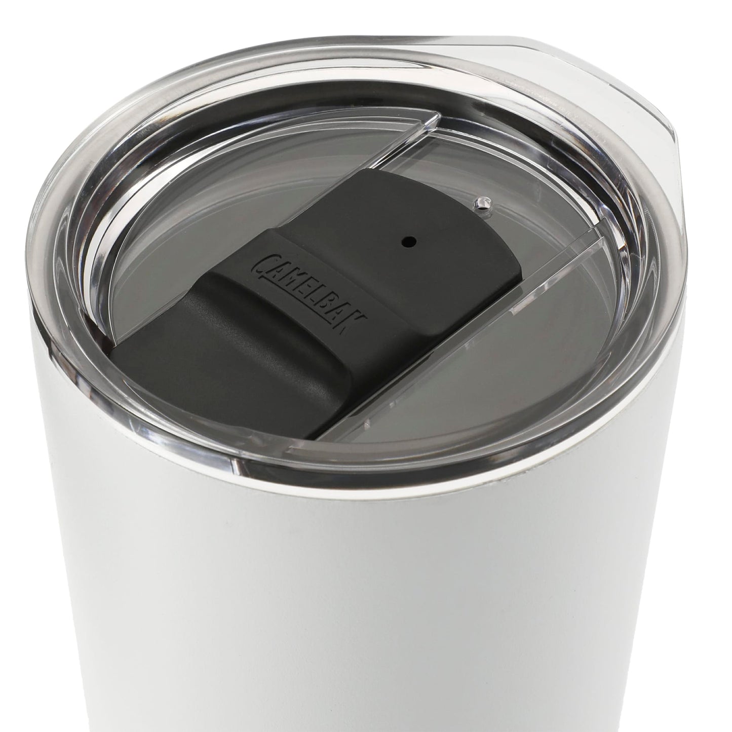 Rear View of White CamelBak Tumbler 16oz