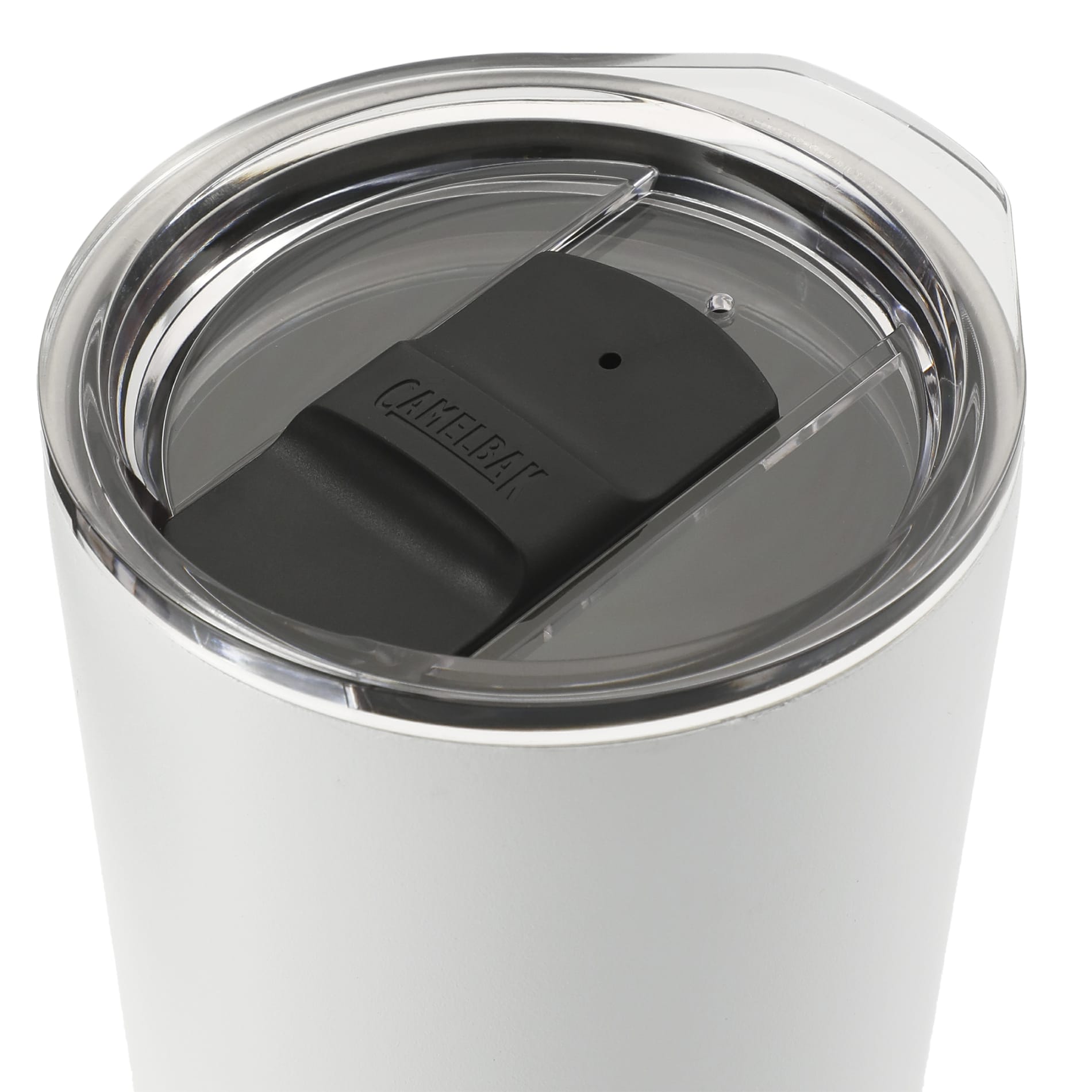 Rear View of White CamelBak Tumbler 16oz