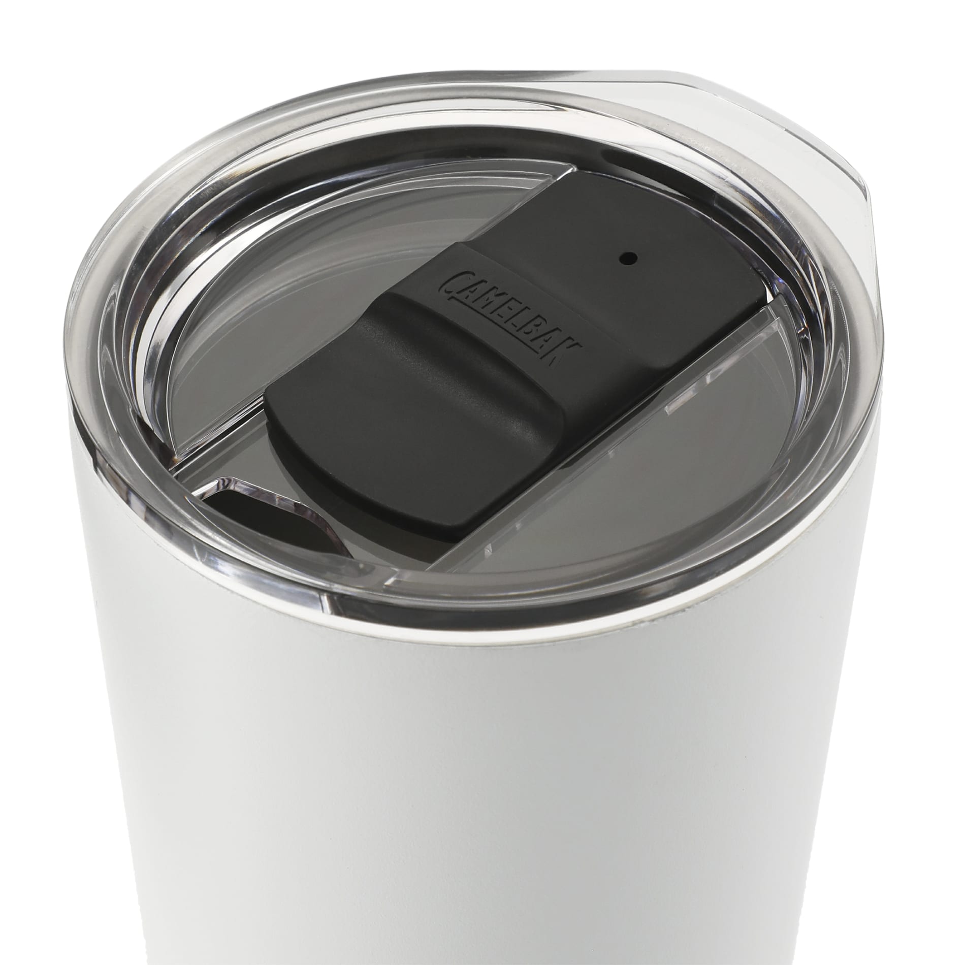 Rear View of White CamelBak Tumbler 16oz