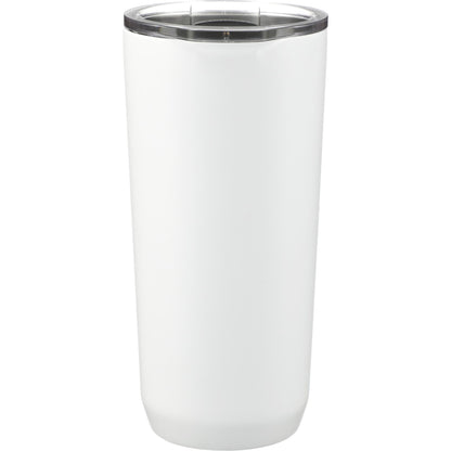 Rear View of White CamelBak Tumbler 20oz plain
