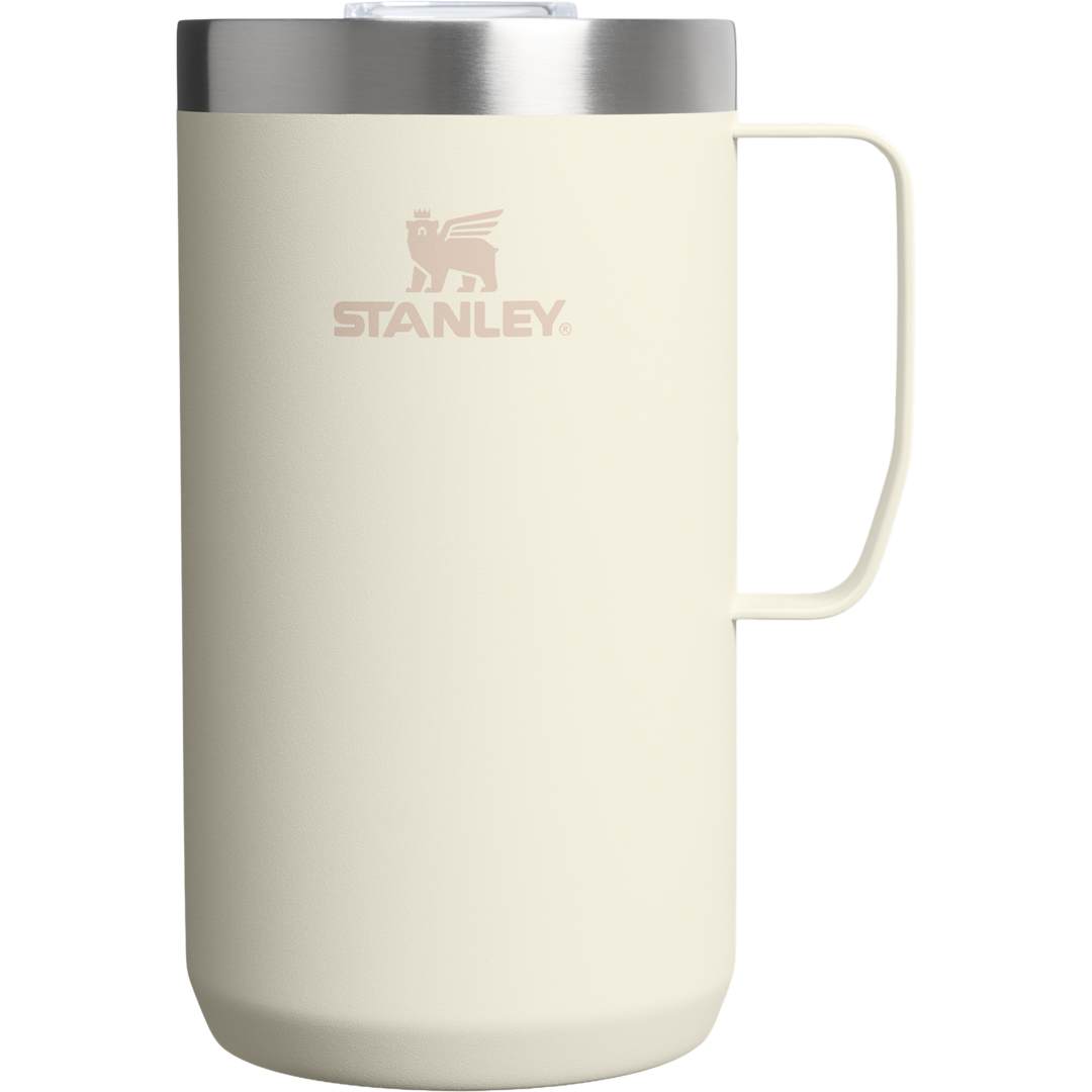 Rear View of White Stanley Everyday Camp Mug 24oz
