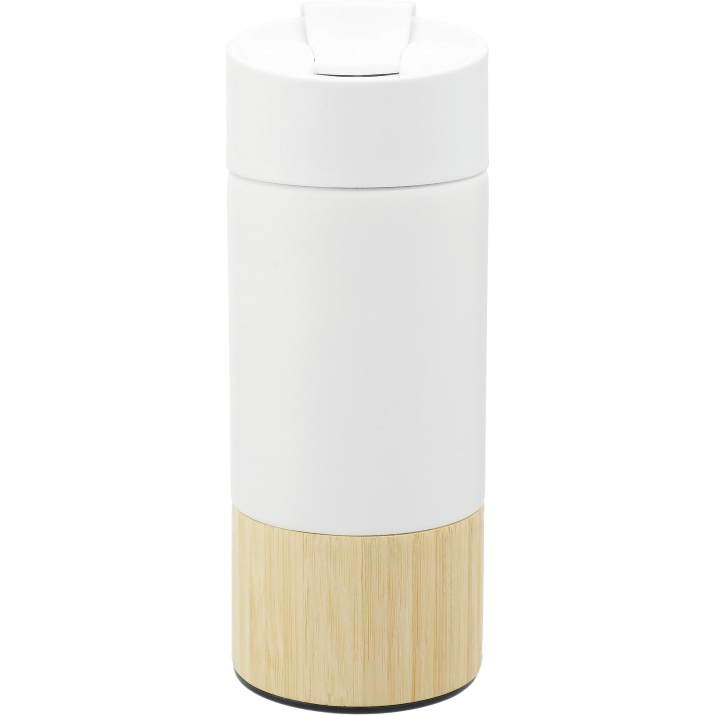 Rear View of White Welly® Traveler Copper Vacuum Tumbler 12oz