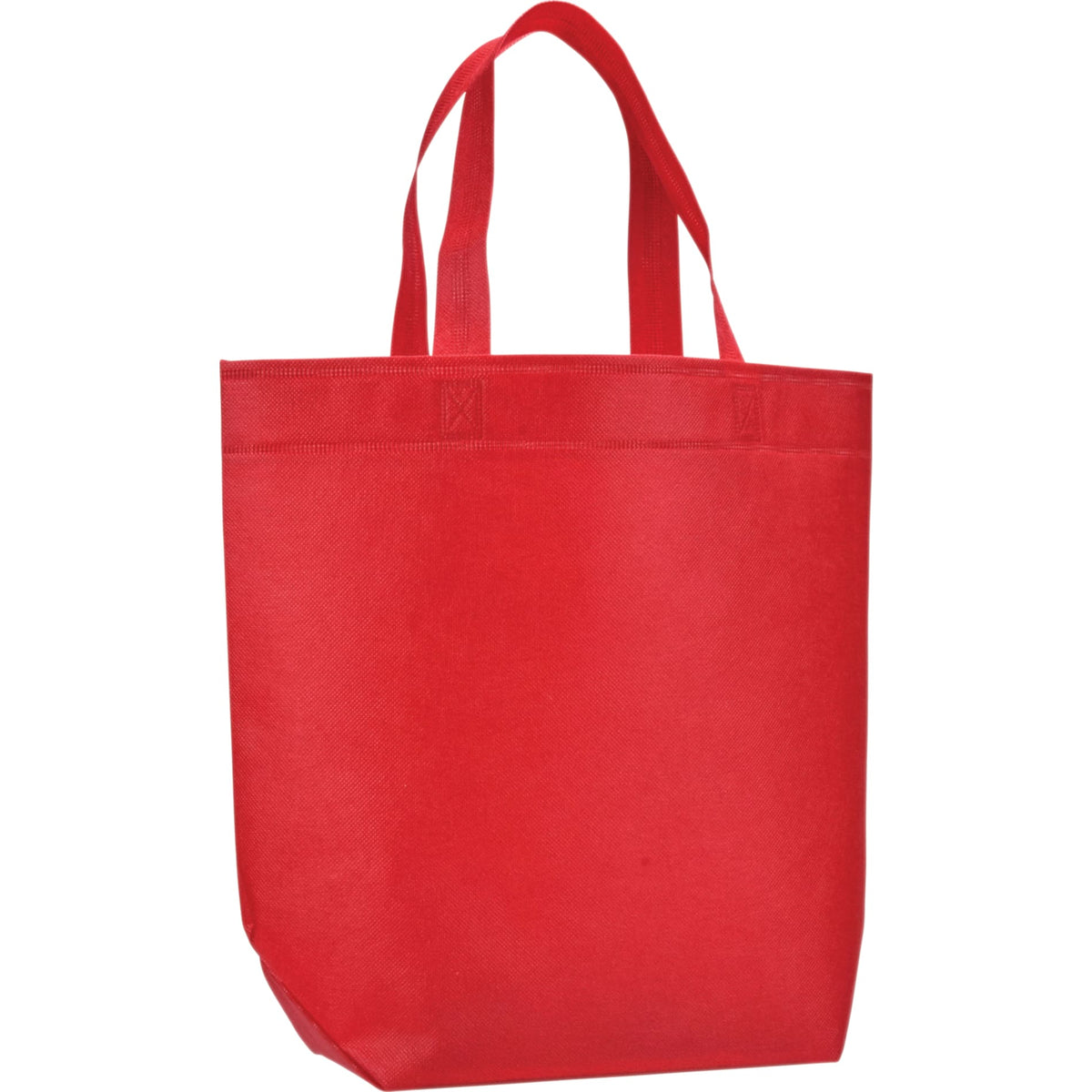 Red Challenger Non-Woven Shopper Tote plain