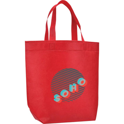 Red Challenger Non-Woven Shopper Tote