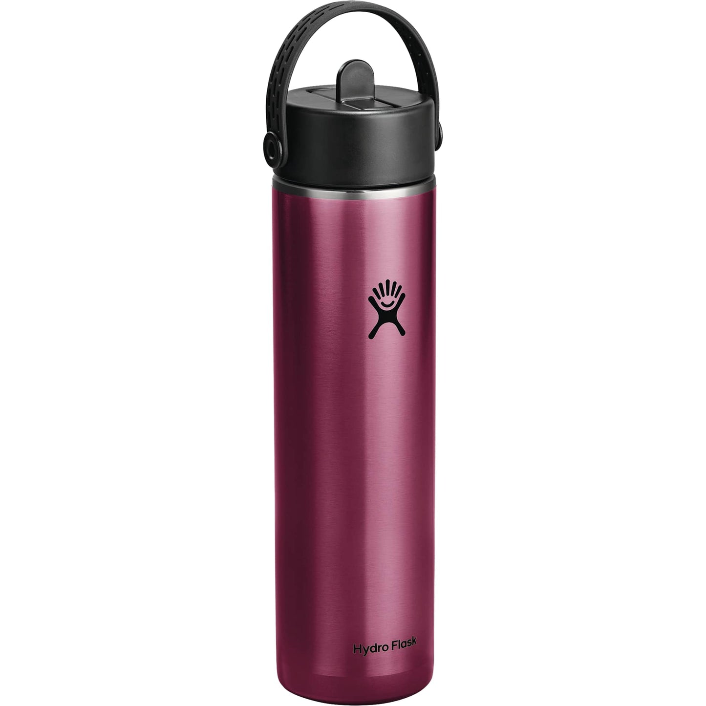 Red Hydro Flask® Lightweight Bottle w/ Straw Lid 24oz