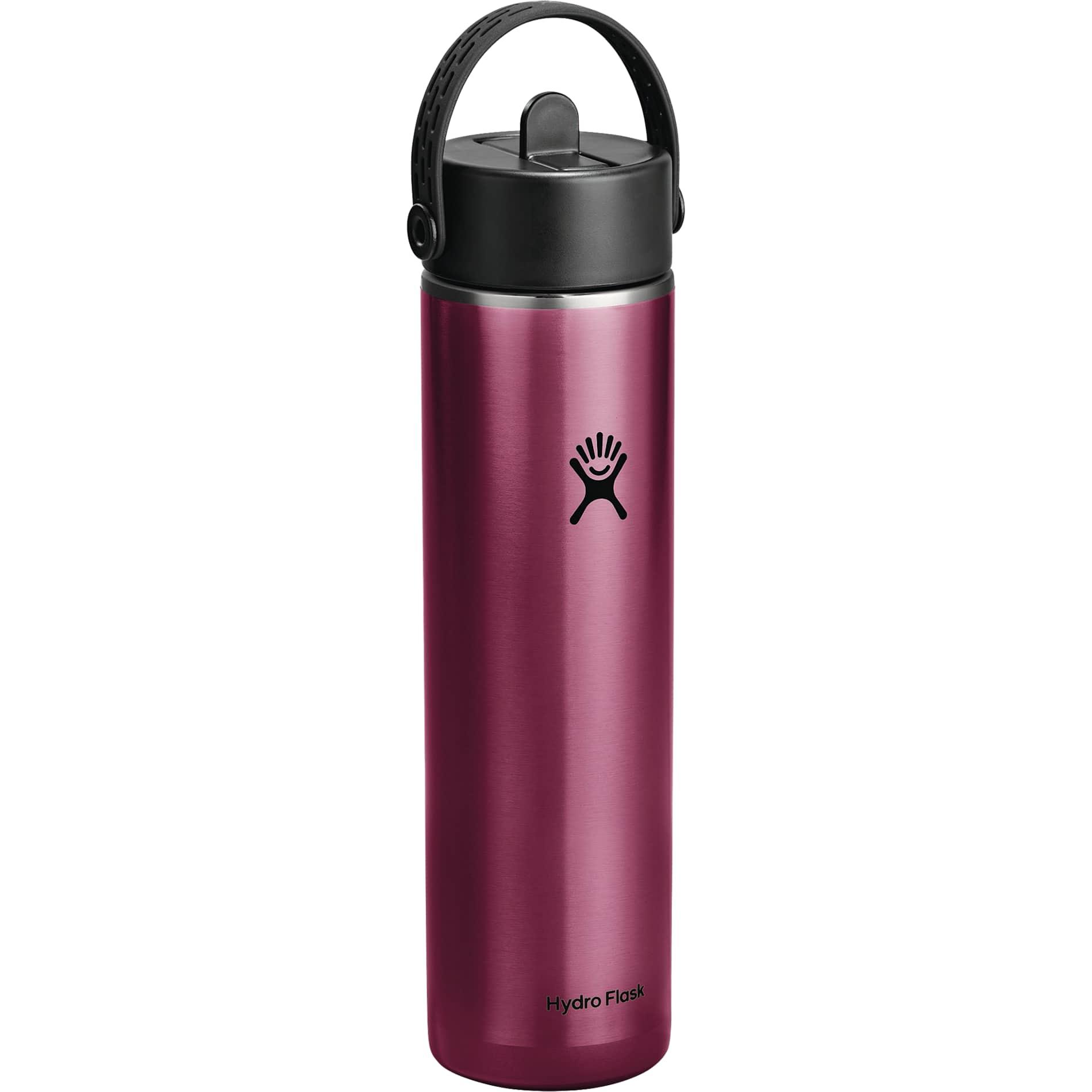 Red Hydro Flask® Lightweight Bottle w/ Straw Lid 24oz