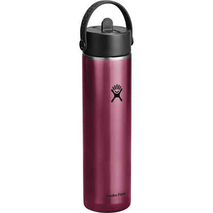 Red Hydro Flask® Lightweight Bottle w/ Straw Lid 24oz