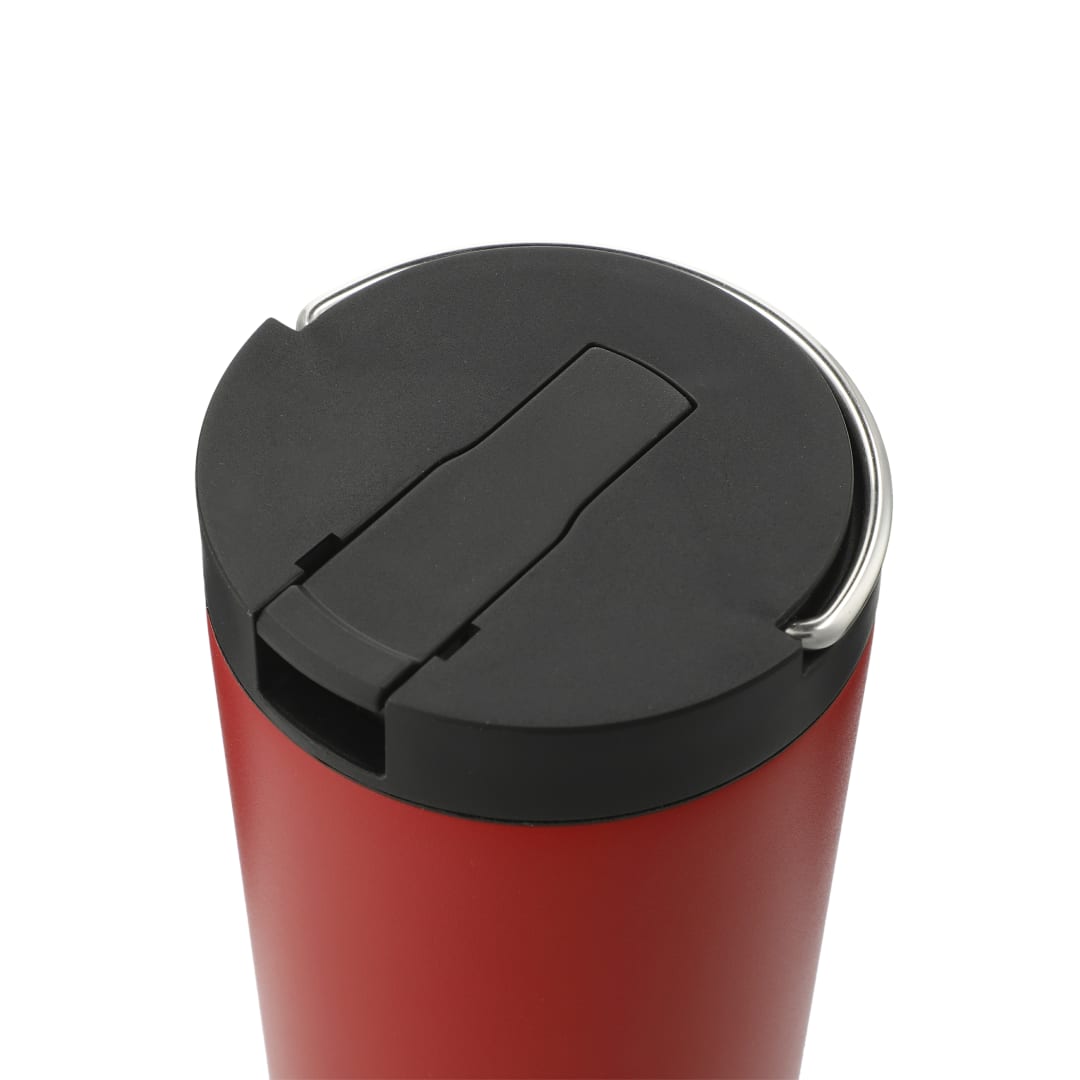 Red Thor Copper Insulated Tumbler 24oz Flip Straw Lid
