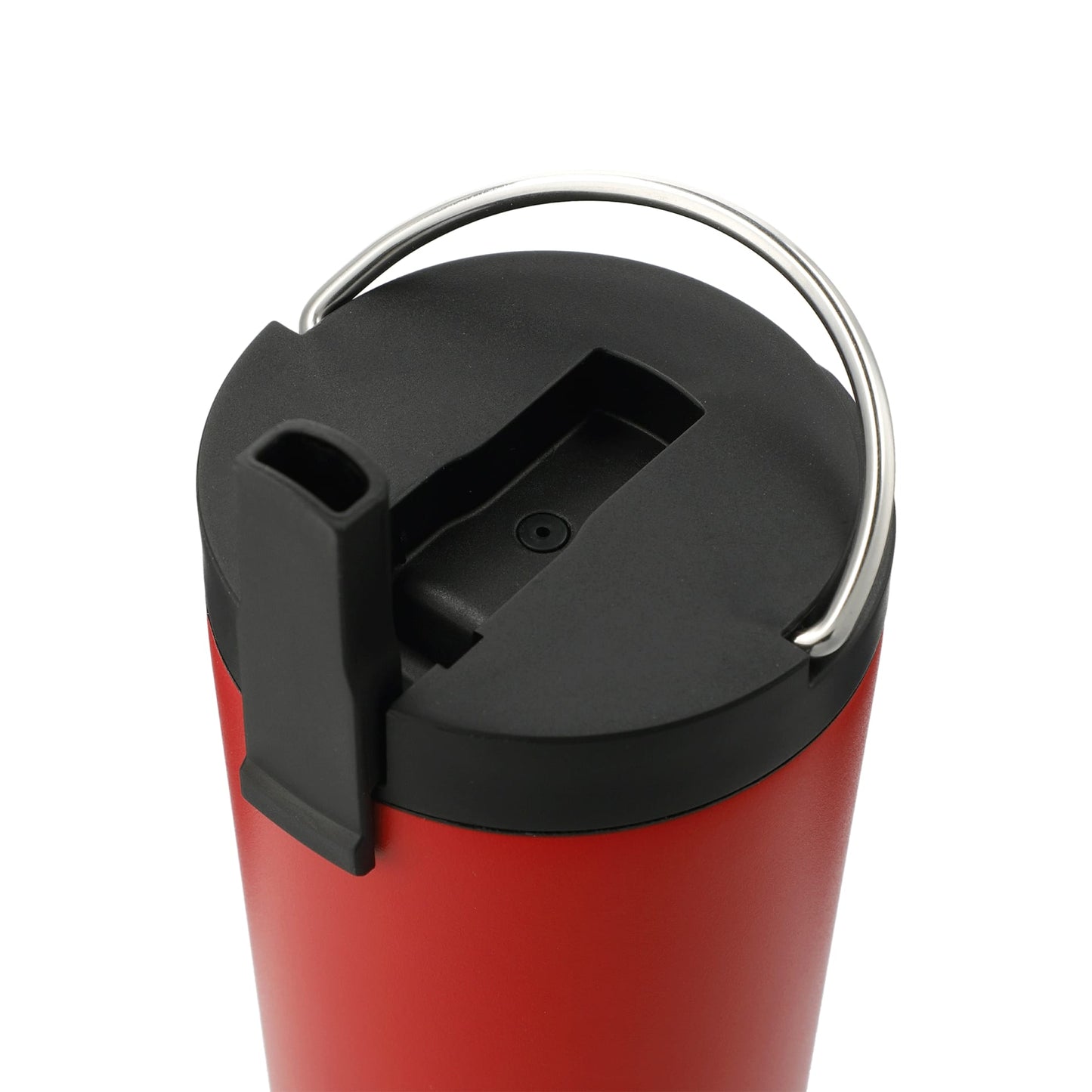 Red Thor Copper Insulated Tumbler 24oz Flip Straw Lid