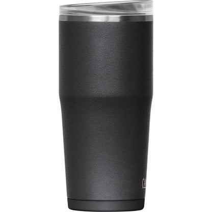 Right View of Black Camelbak Thrive Leakproof Tumbler 20oz plain