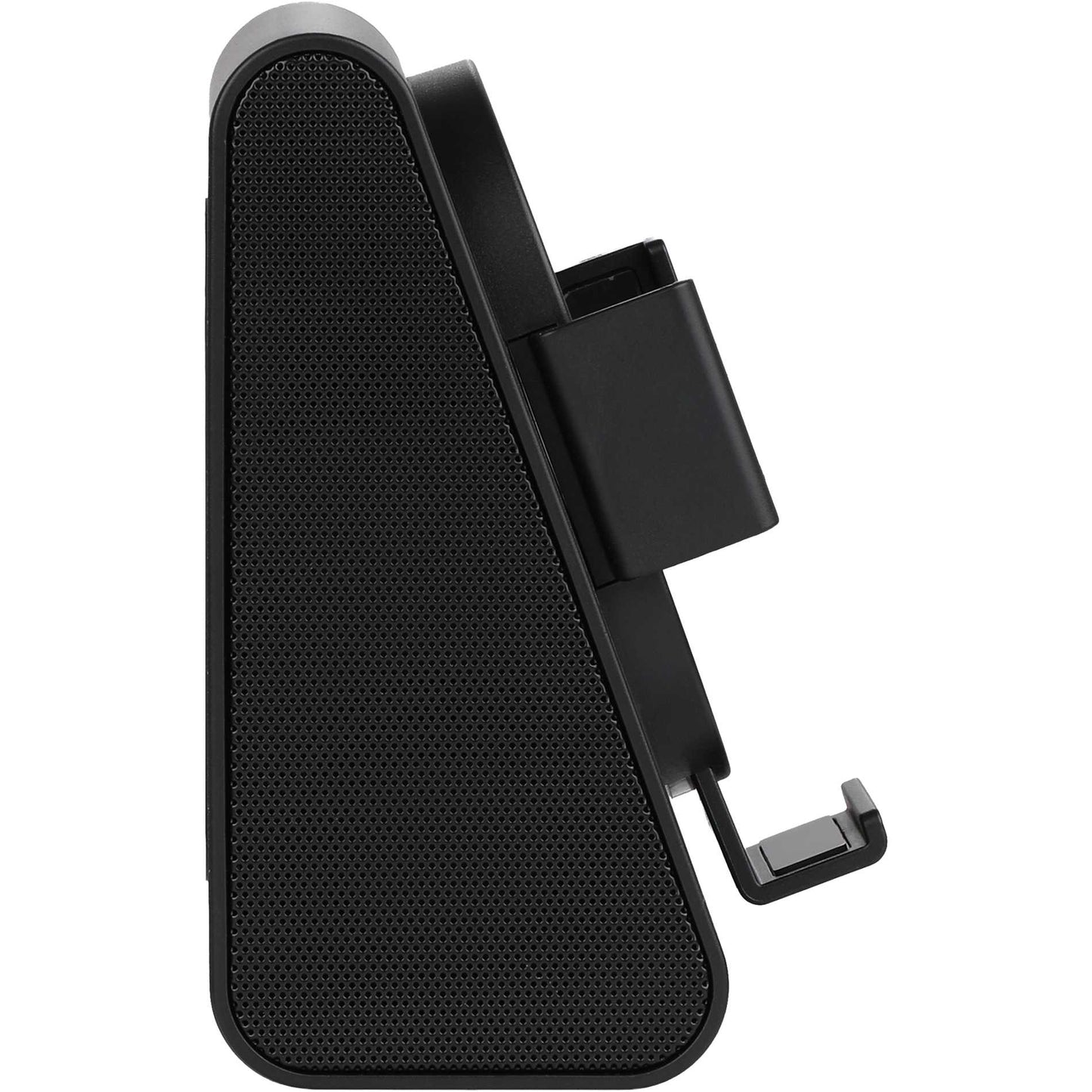 Right View of Black Phone Grip Outdoor Magnetic Bluetooth Speaker