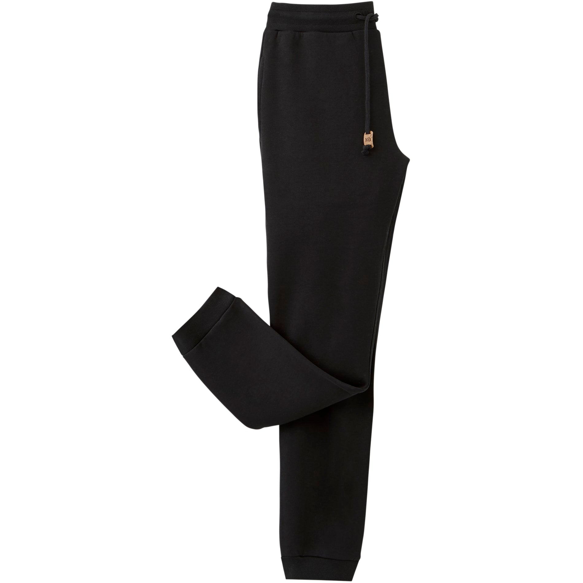 Right View of Black tentree Atlas Sweatpant - Men's plain