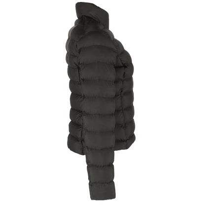 Right View of Black tentree Cloud Shell Packable Puffer - Women's plain