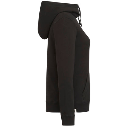Right View of Black tentree Organic Cotton Banshee Hoodie - Women's plain