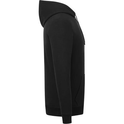 Right View of Black tentree Organic Cotton Classic Hoodie - Men's plain